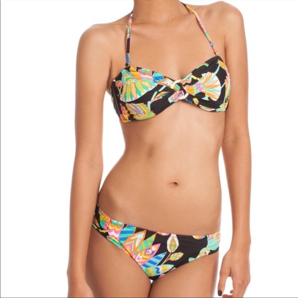 Trina Turk Tahitian floral bikini sizes 4 & 6 NWT